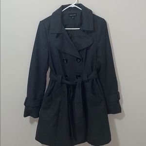 New Look Grey Dress Coat
